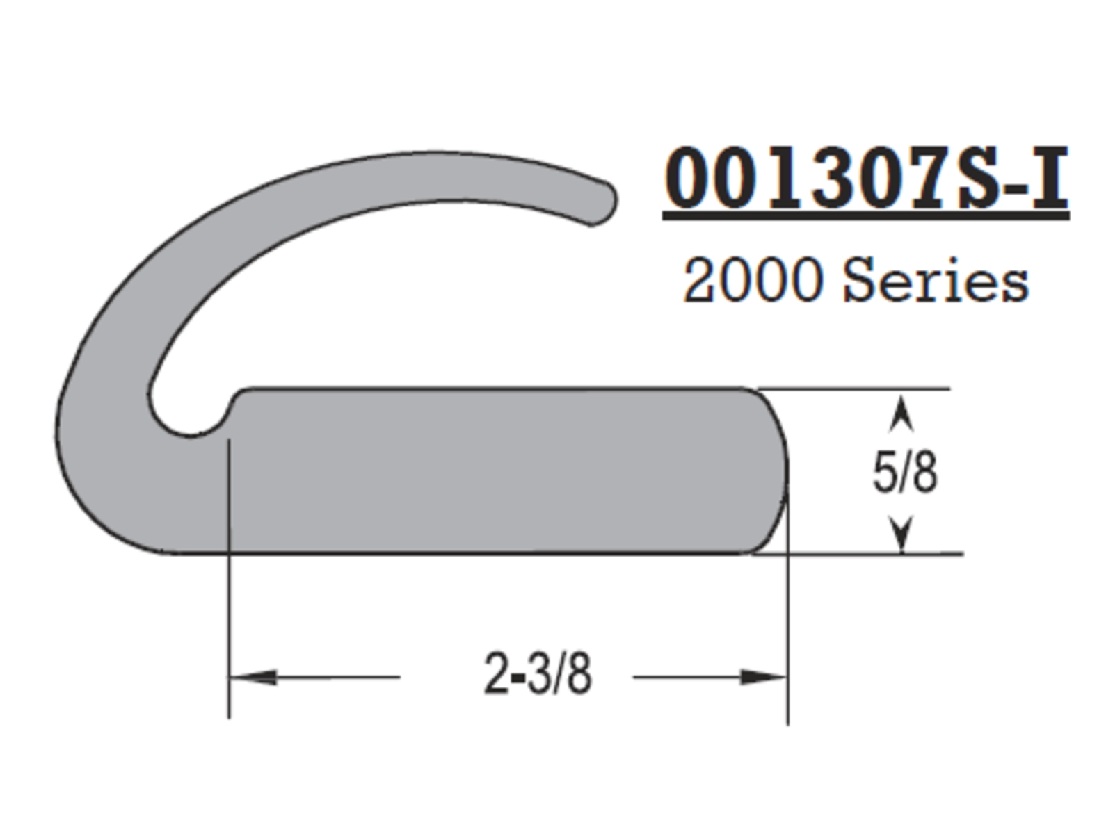 1 5/8" HEX - Standard Duty - U-Pin