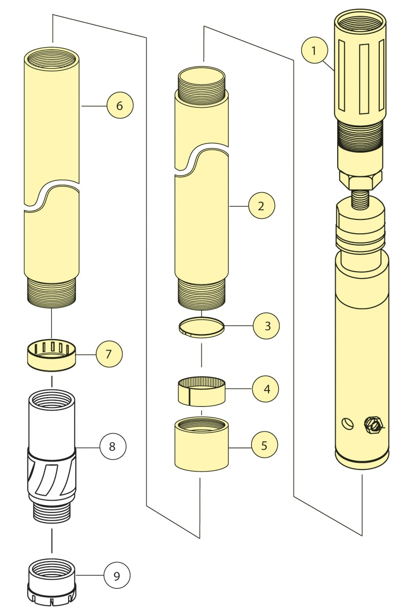 NV Conventional Core Barrel Assembly